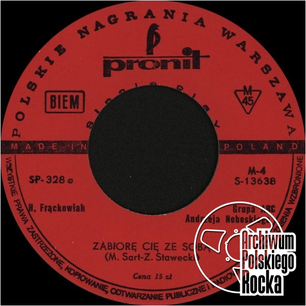 Grupa ABC - Zabiorę cię ze sobą