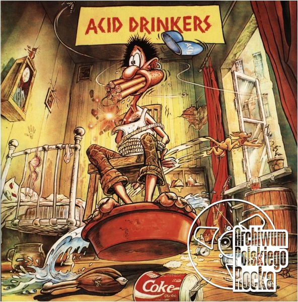 Foto: Jacek Sroka; Grafika: Jerzy Kurczak
Projekt: Litza, Acids Acid Drinkers - Are You A Rebel?