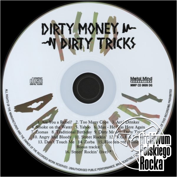 Acid Drinkers - Dirty Money, Dirty Tricks