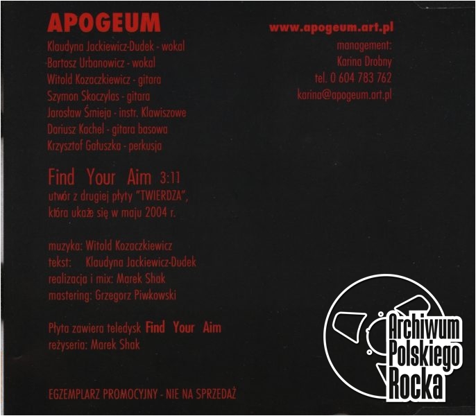 Apogeum - Find Your Aim