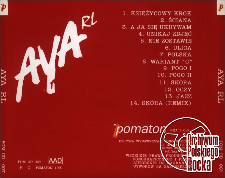 Aya RL - Aya RL (czerwona)