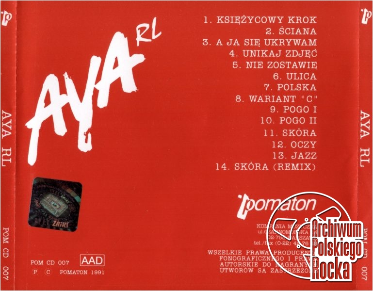Aya RL - Aya RL (czerwona)
