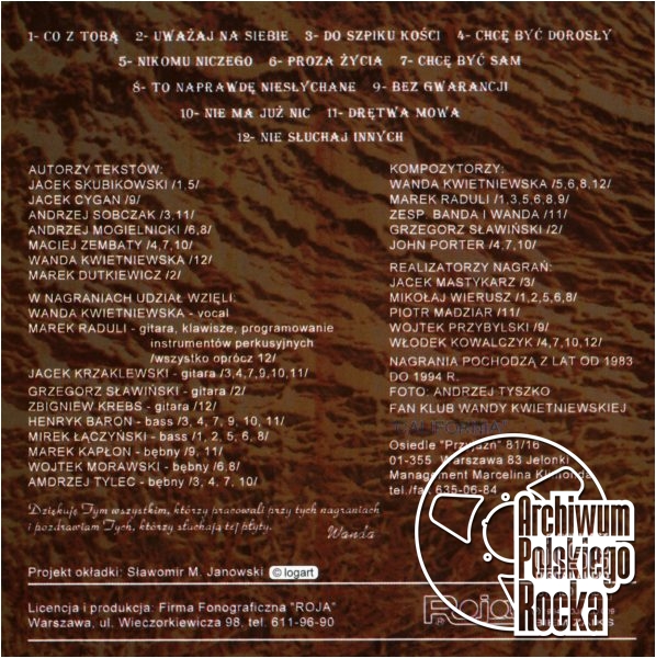 Banda & Wanda - Ballady rockowe
