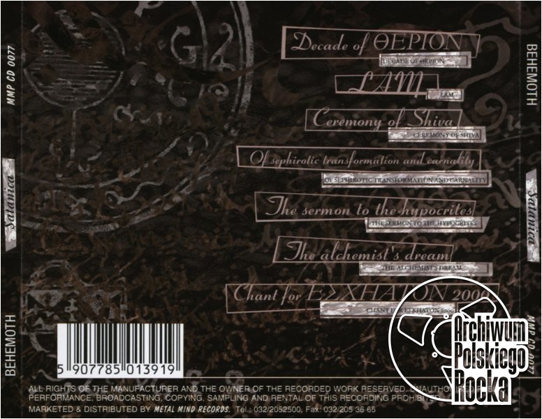 Behemoth - Satanica