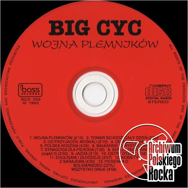 Big Cyc - Wojna plemników