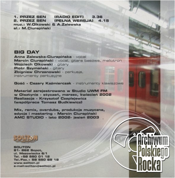 Big Day - Przez sen