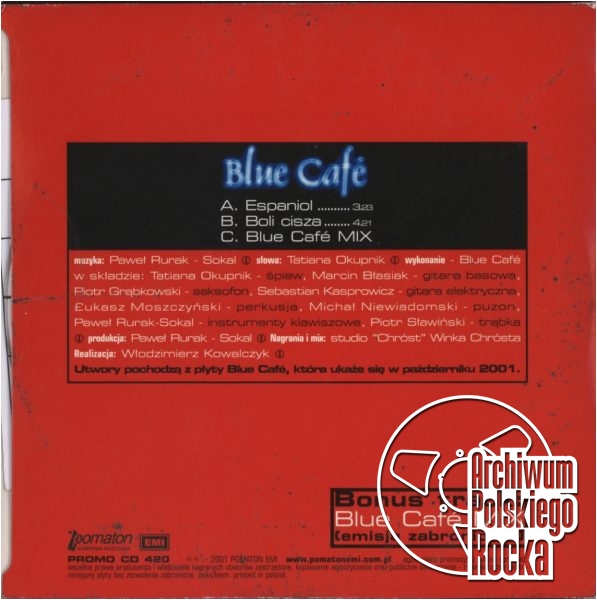 Blue Cafe - Espaniol