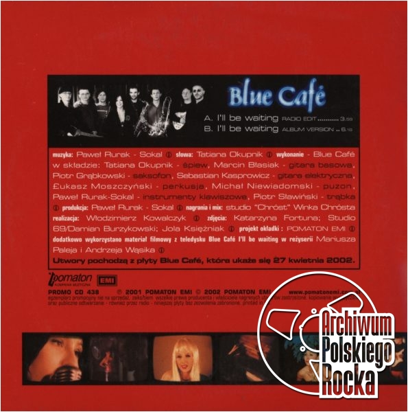 Blue Cafe - I`ll Be Waiting