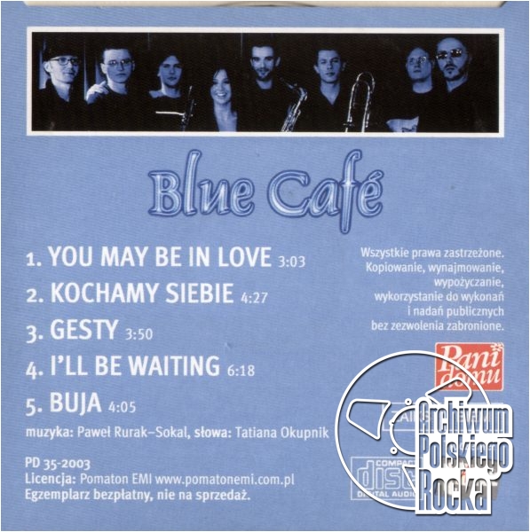 Blue Cafe - You May Be In Love