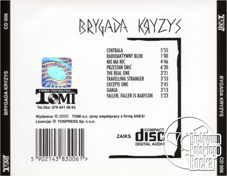 Brygada Kryzys - Brygada Kryzys