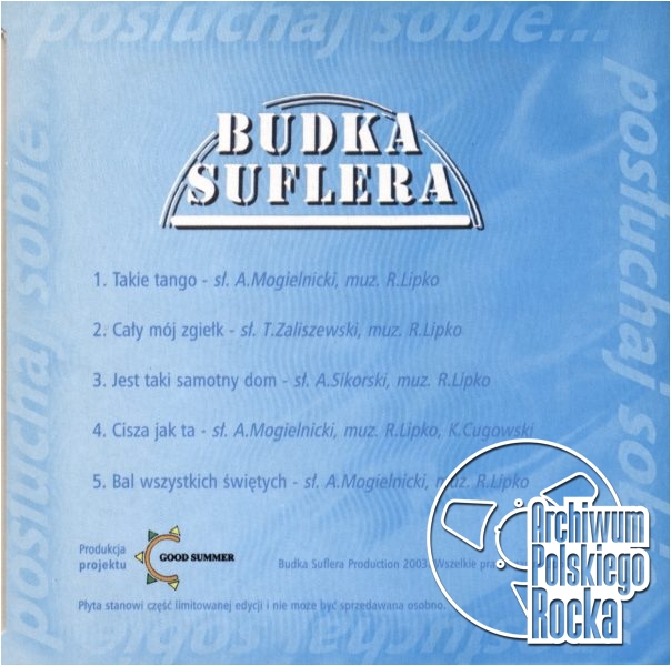 Budka Suflera - Posłuchaj sobie