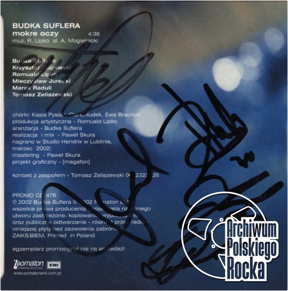 Budka Suflera - Mokre oczy