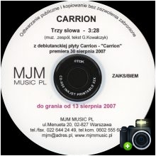 Carrion - Trzy słowa