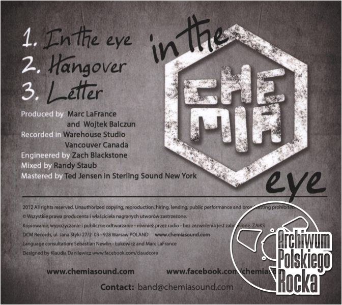 Chemia - In The Eye