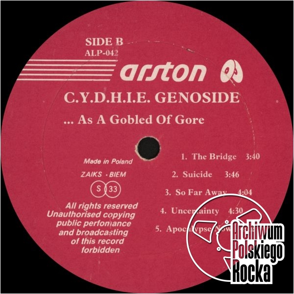 Cydhie Genoside - ...As a Gobled Of Gore