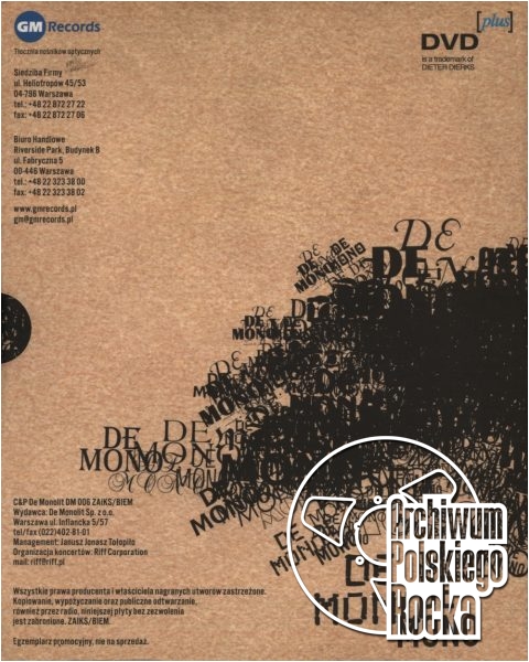 De Mono - De Mono