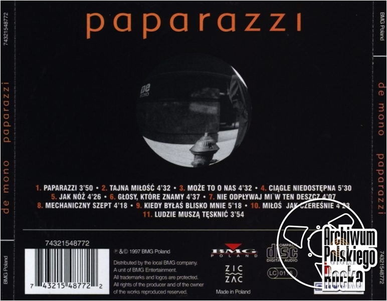 De Mono - Paparazzi