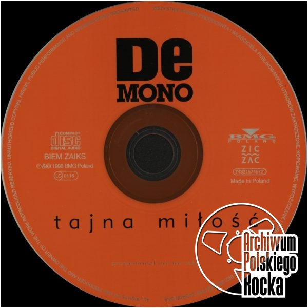 De Mono - Tajna miłość