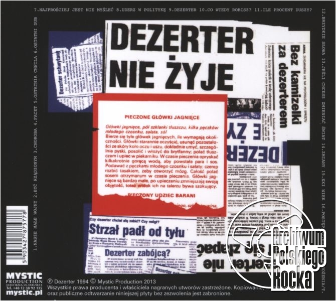 Dezerter - Ile procent duszy