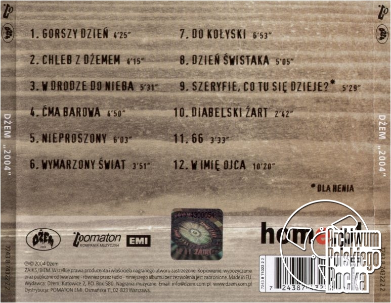 Dżem - 2004