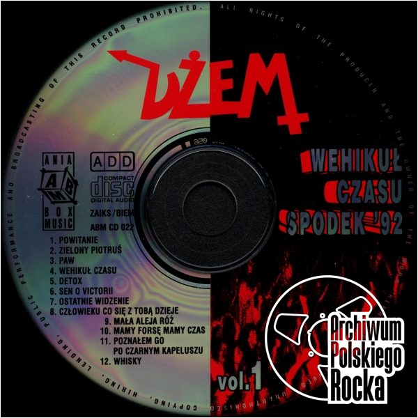 Dżem - Wehikuł czasu Spodek '92 vol. 1