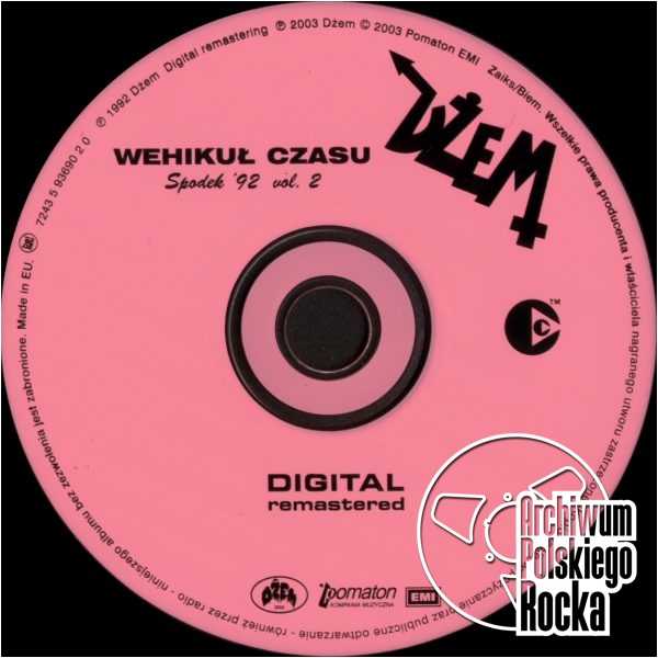 Dżem - Wehikuł czasu Spodek '92 vol. 2