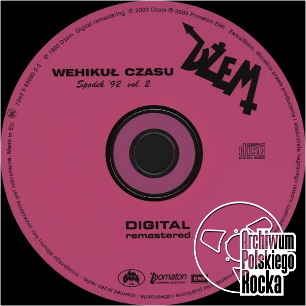 Dżem - Wehikuł czasu Spodek '92 vol. 2