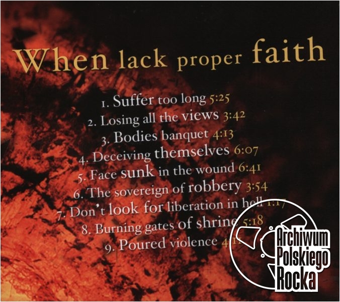 Projekt: Dominik Pietruszka ejszet Zenunim - When Lack Proper Faith