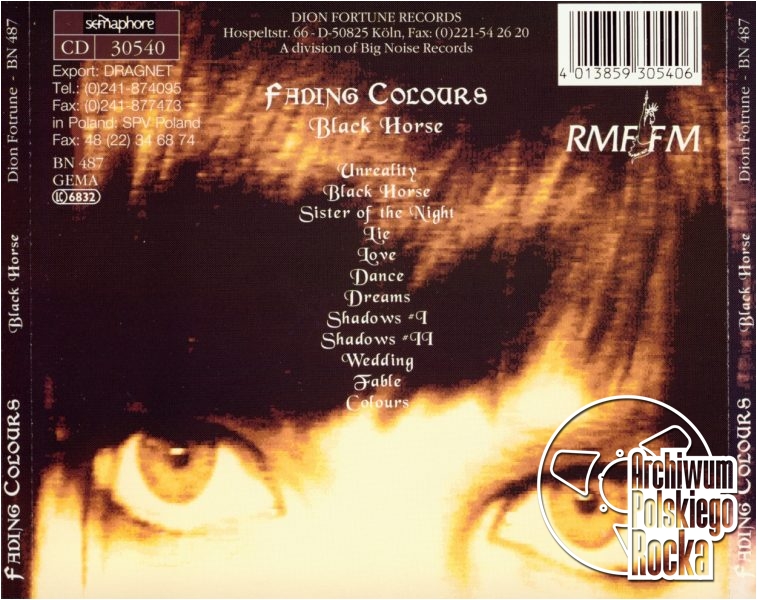 Fading Colours - Black Horse