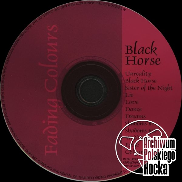 Fading Colours - Black Horse