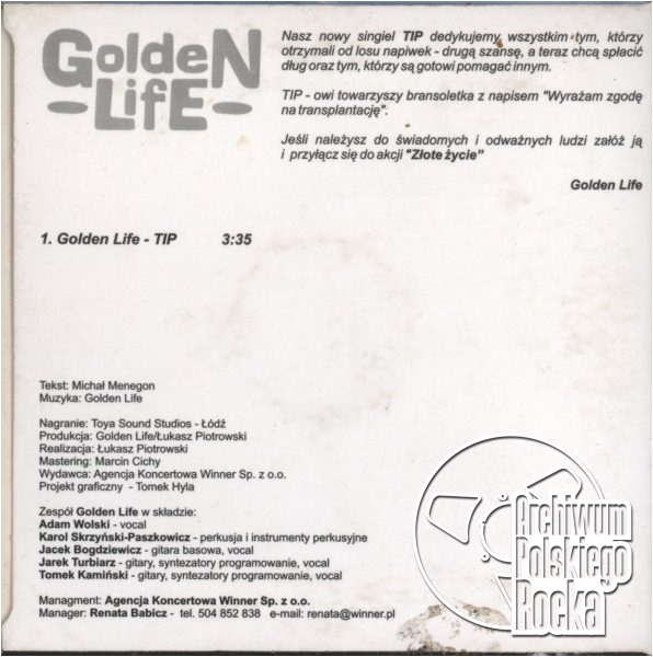 Golden Life - Tip