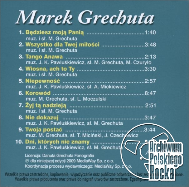 Marek Grechuta - Największe polskie przeboje