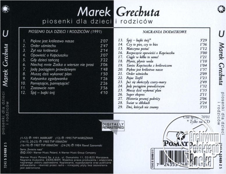 Marek Grechuta - Piosenki dla dzieci i rodziców