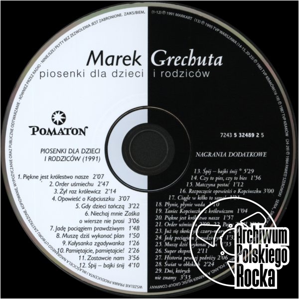 Marek Grechuta - Piosenki dla dzieci i rodziców