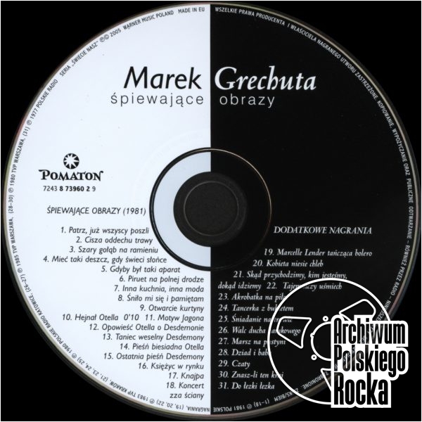 Marek Grechuta - Śpiewające obrazy