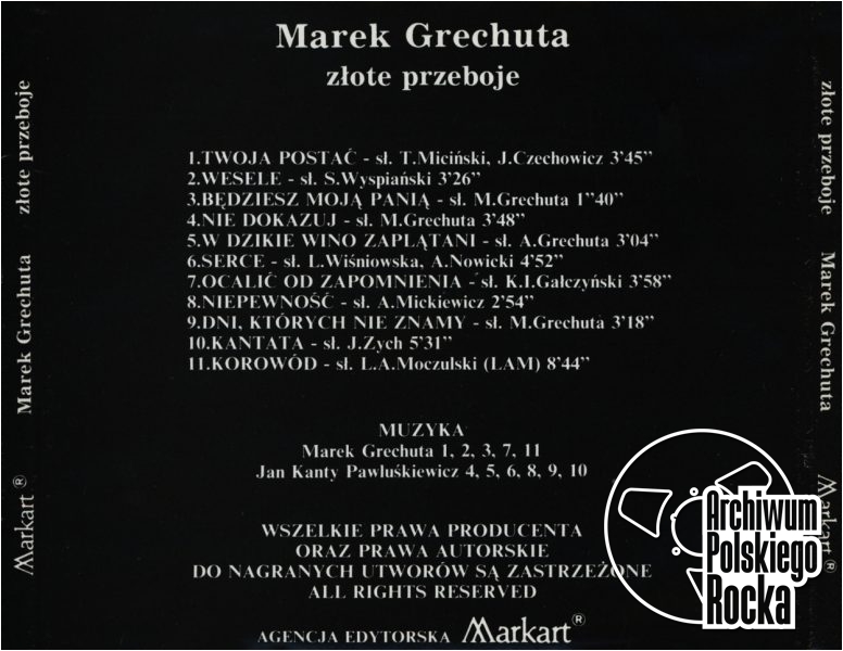 Marek Grechuta - Złote przeboje