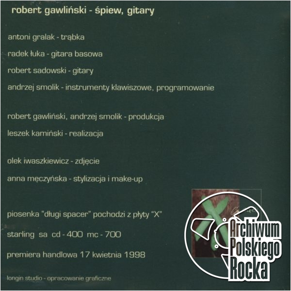 Robert Gawliński - Długi Spacer