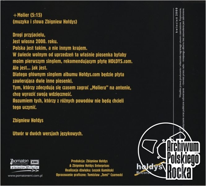 Hołdys - Molier
