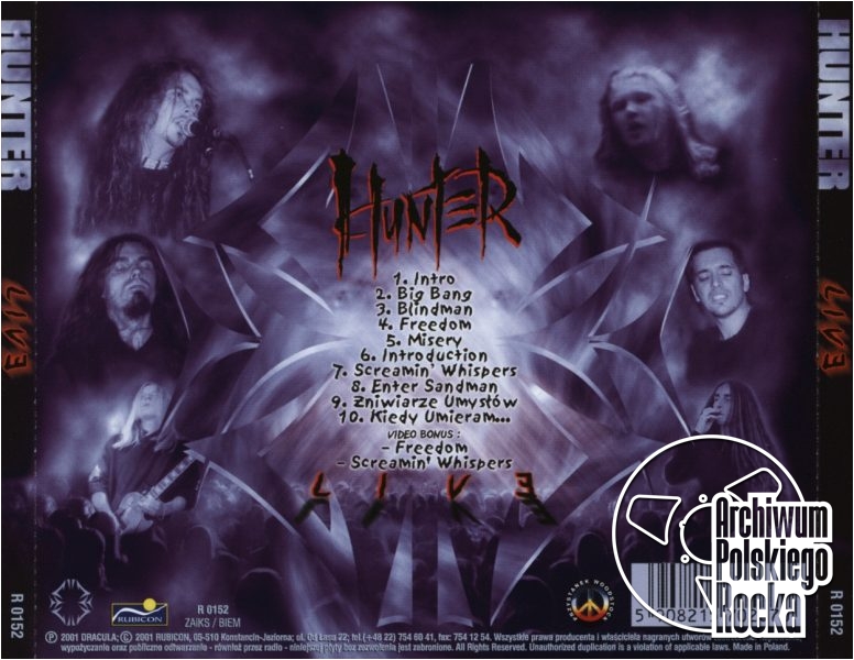 Foto: Pepus, Marcin Lewandowski, Marek Plik, Kosa
Projekt: Dracula Hunter - Live