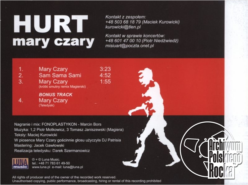 Hurt - Mary czary