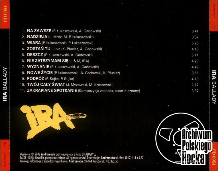 IRA - Ballady