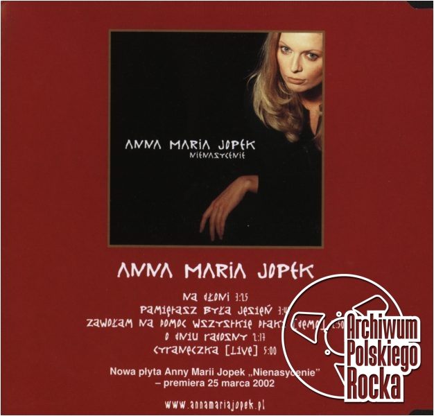 Jopek, Anna Maria - Na dłoni