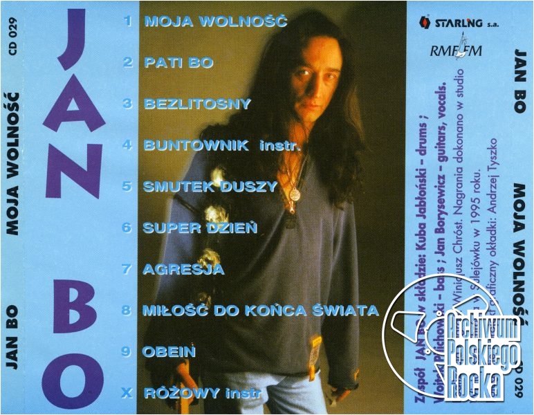 Jan BO - Moja wolność
