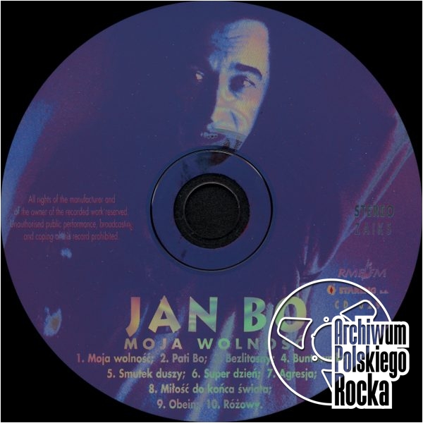 Jan BO - Moja wolność