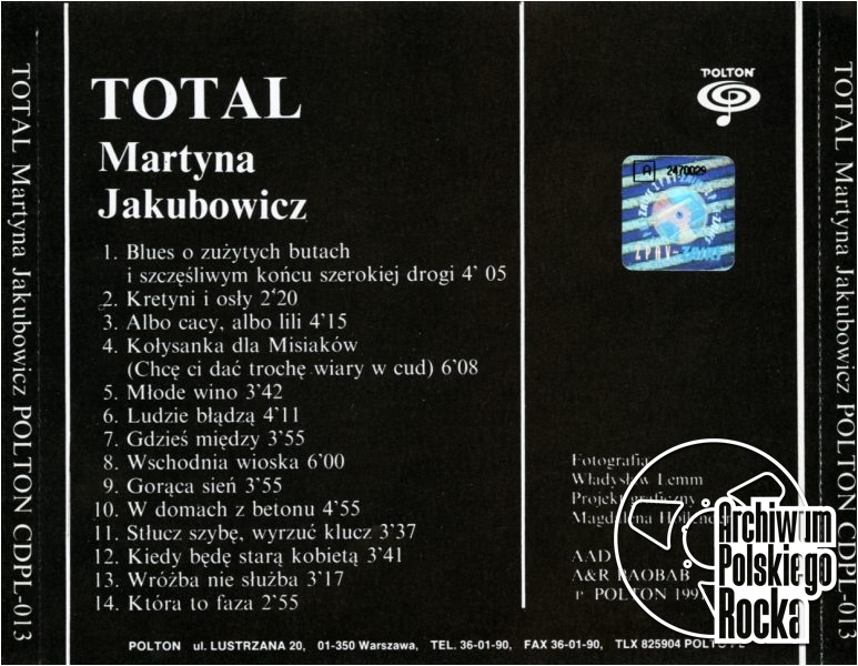 Jakubowicz, Martyna - Total