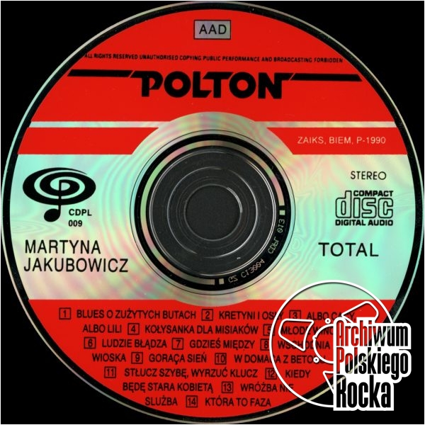 Jakubowicz, Martyna - Total