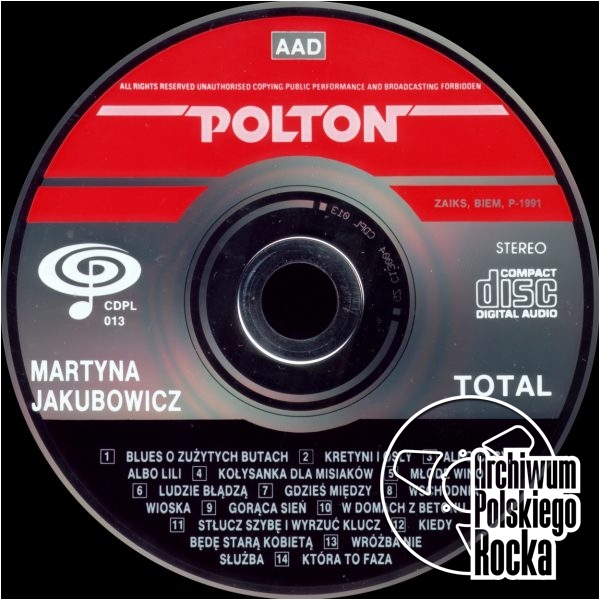 Jakubowicz, Martyna - Total