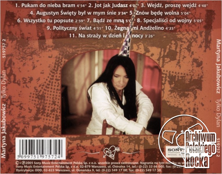 Jakubowicz, Martyna - Tylko Dylan