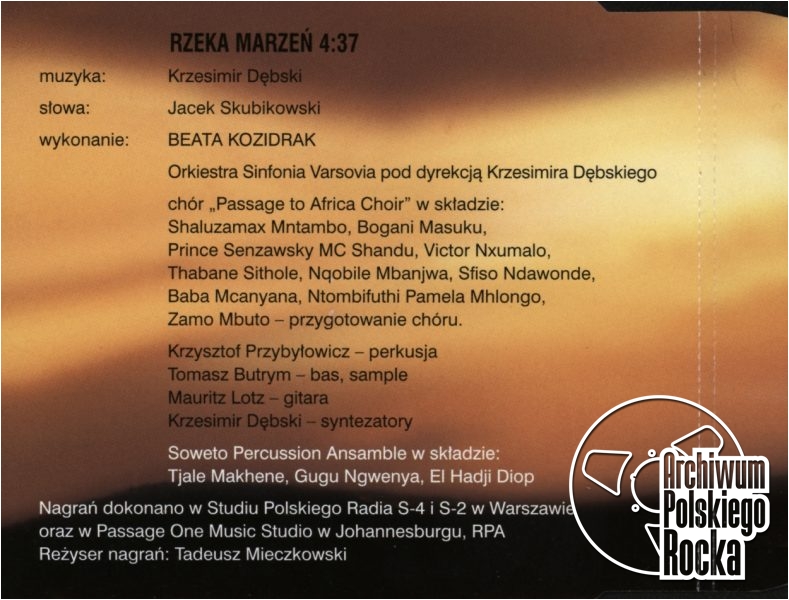Beata Kozidrak - Rzeka marzeń