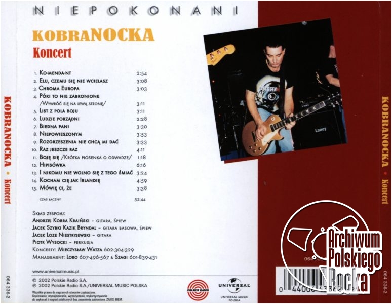 Kobranocka - Koncert